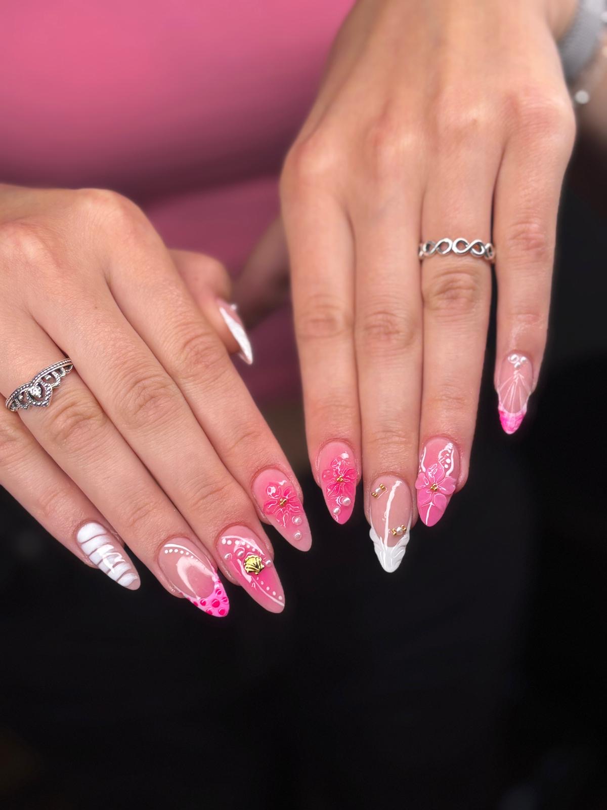 Barbie Pink Floral