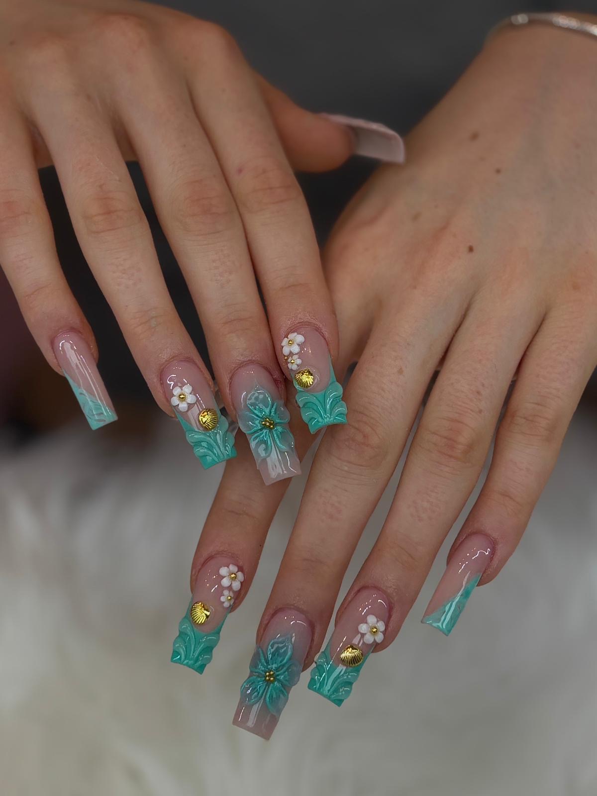 Teal Ocean 3D