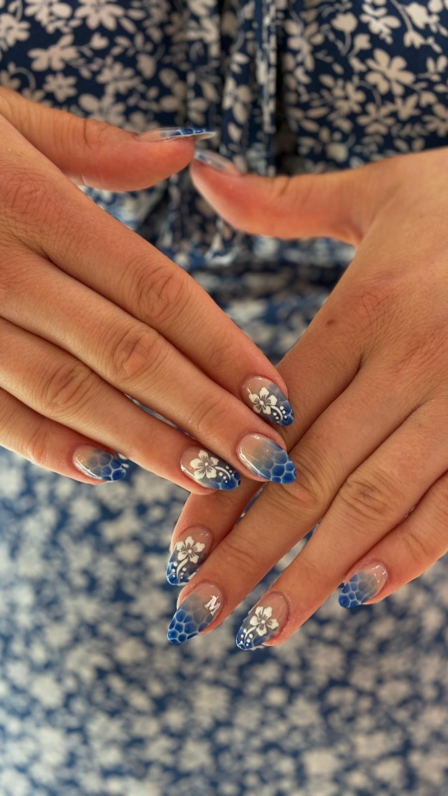 Blue Honeycomb