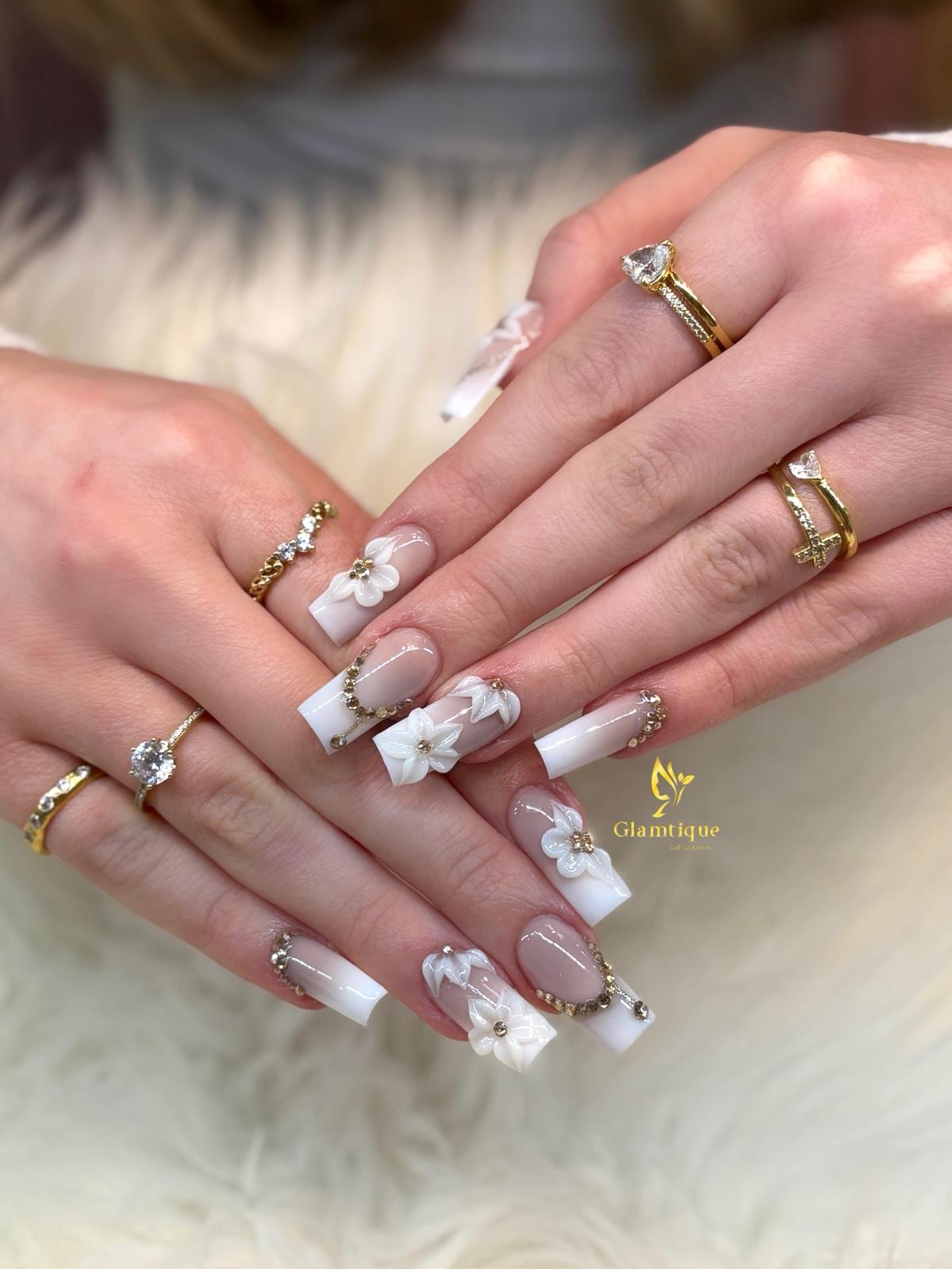 Bridal White Floral