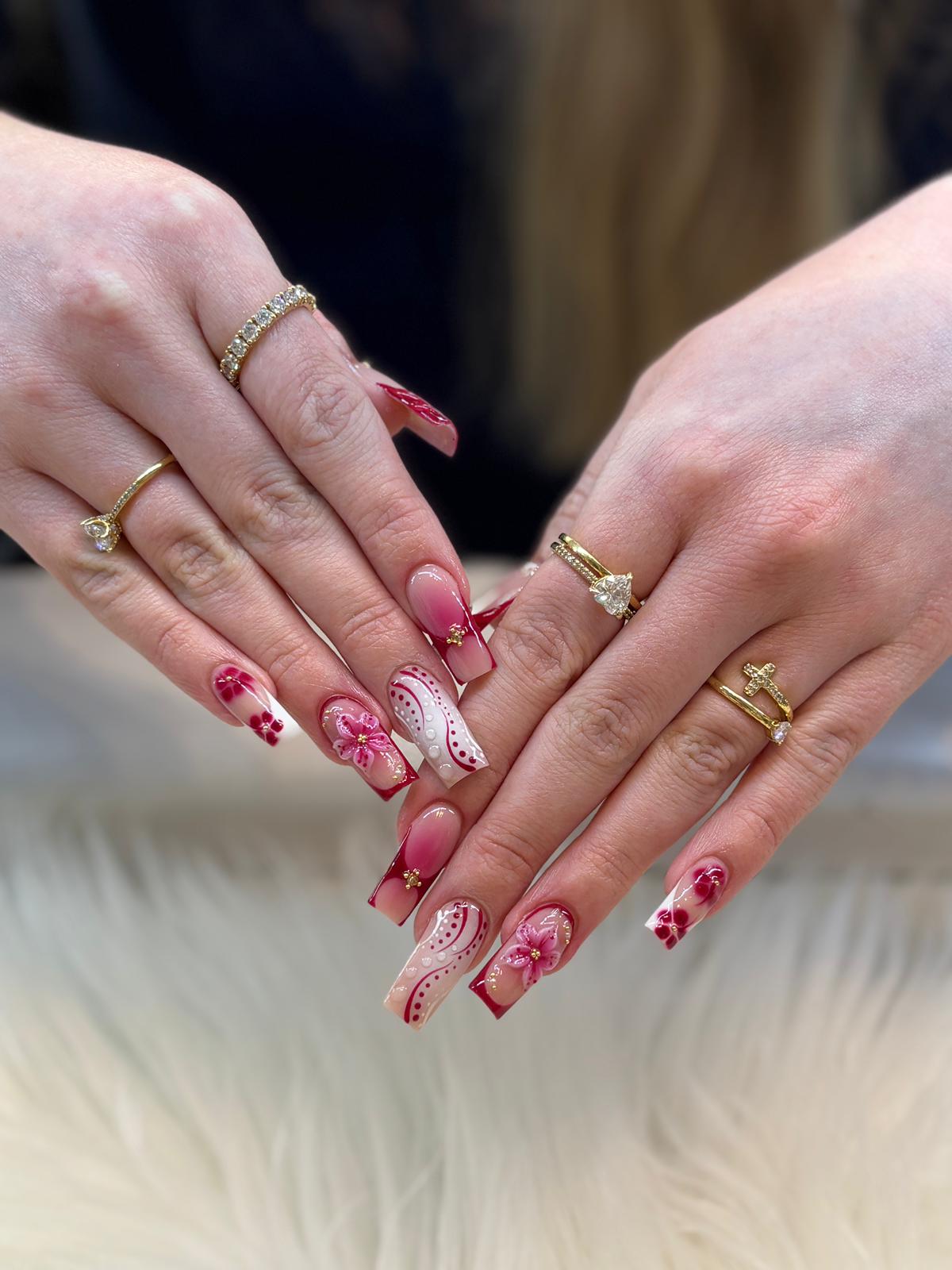 Pink Ombré Art